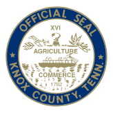 Official Seal of Knox County, Tenn | XVI Agriculture Commerce