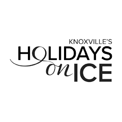 Knoxville's Holidays on Ice gray logo