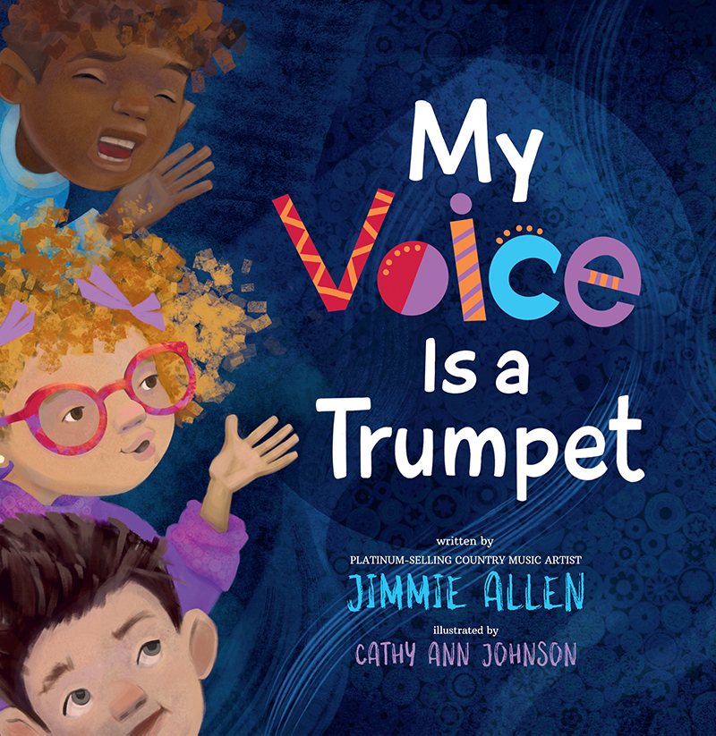 Book cover for My Voice Is a Trumpet by Jimmie Allen