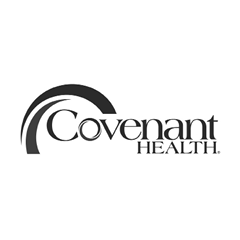 Grayscale Covenant Health logo