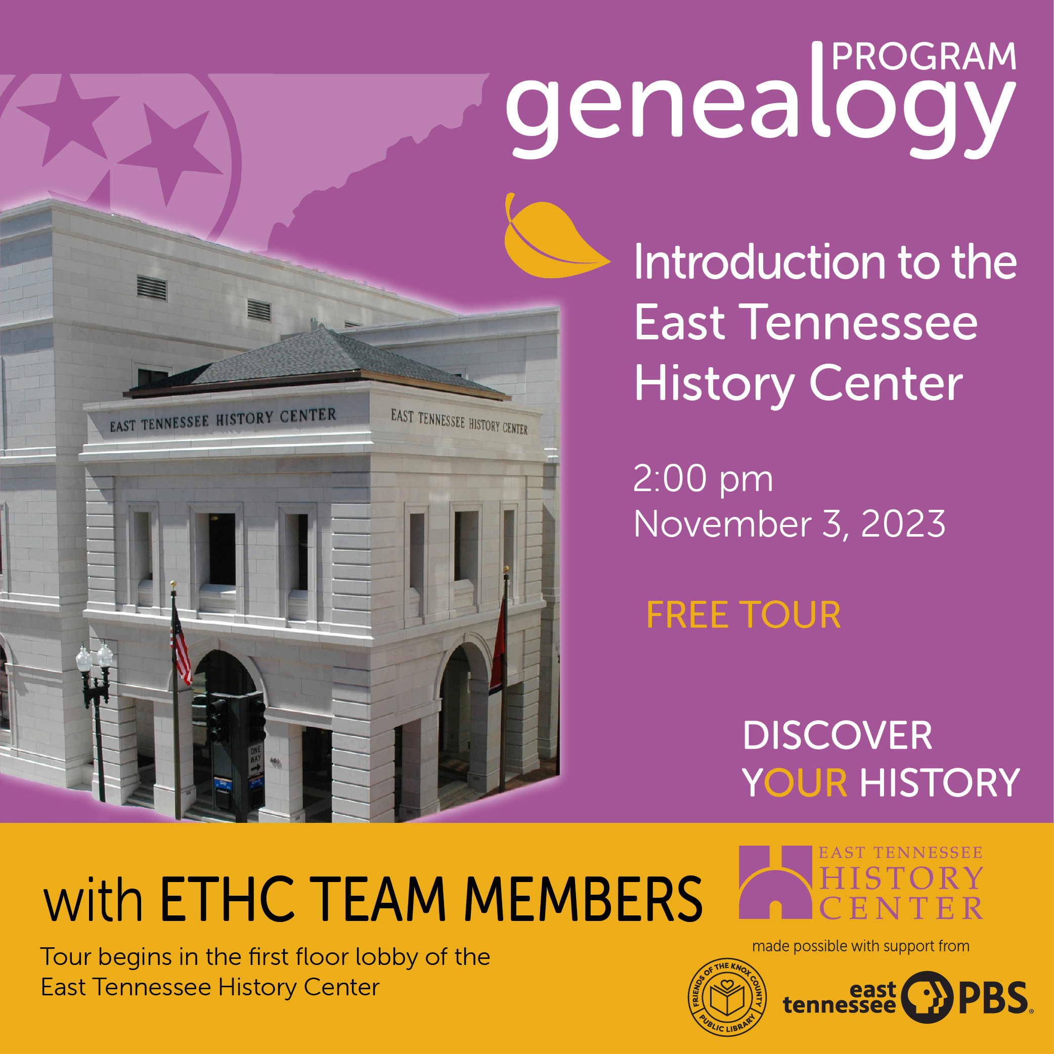 Introduction to the East Tennessee History Center