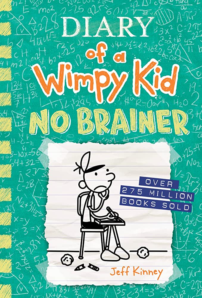 Cover for Diary of a Wimpy Kid: No Brainer