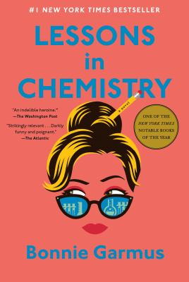 Cover art for Lessons in Chemistry by Bonnie Garmus.