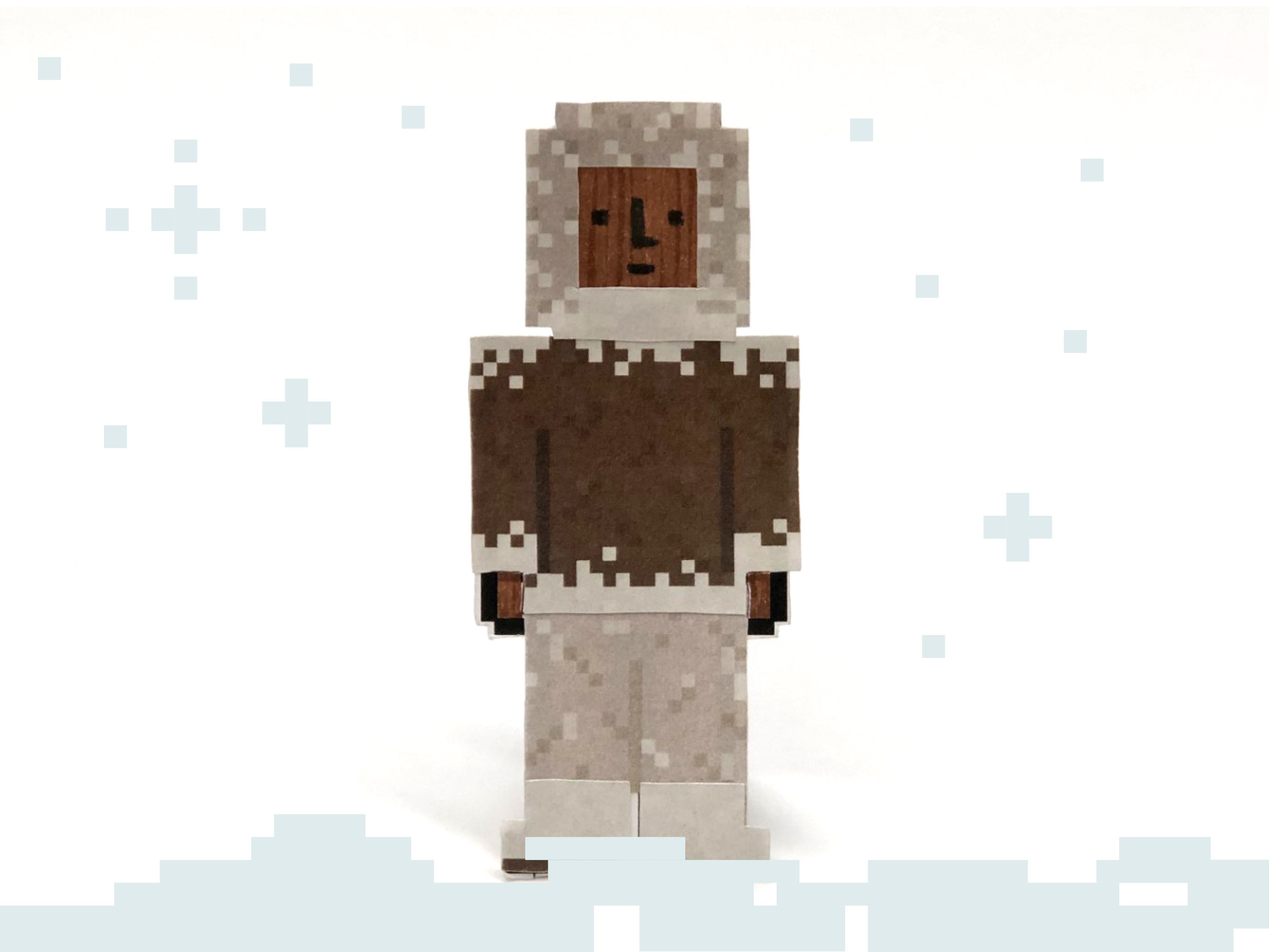 paper arctic explorer figure
