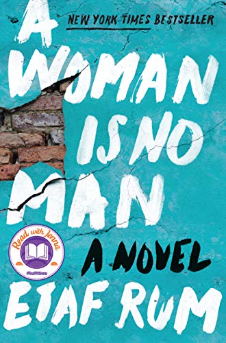 Cover art for A Woman is No Man by Etaf Rum.