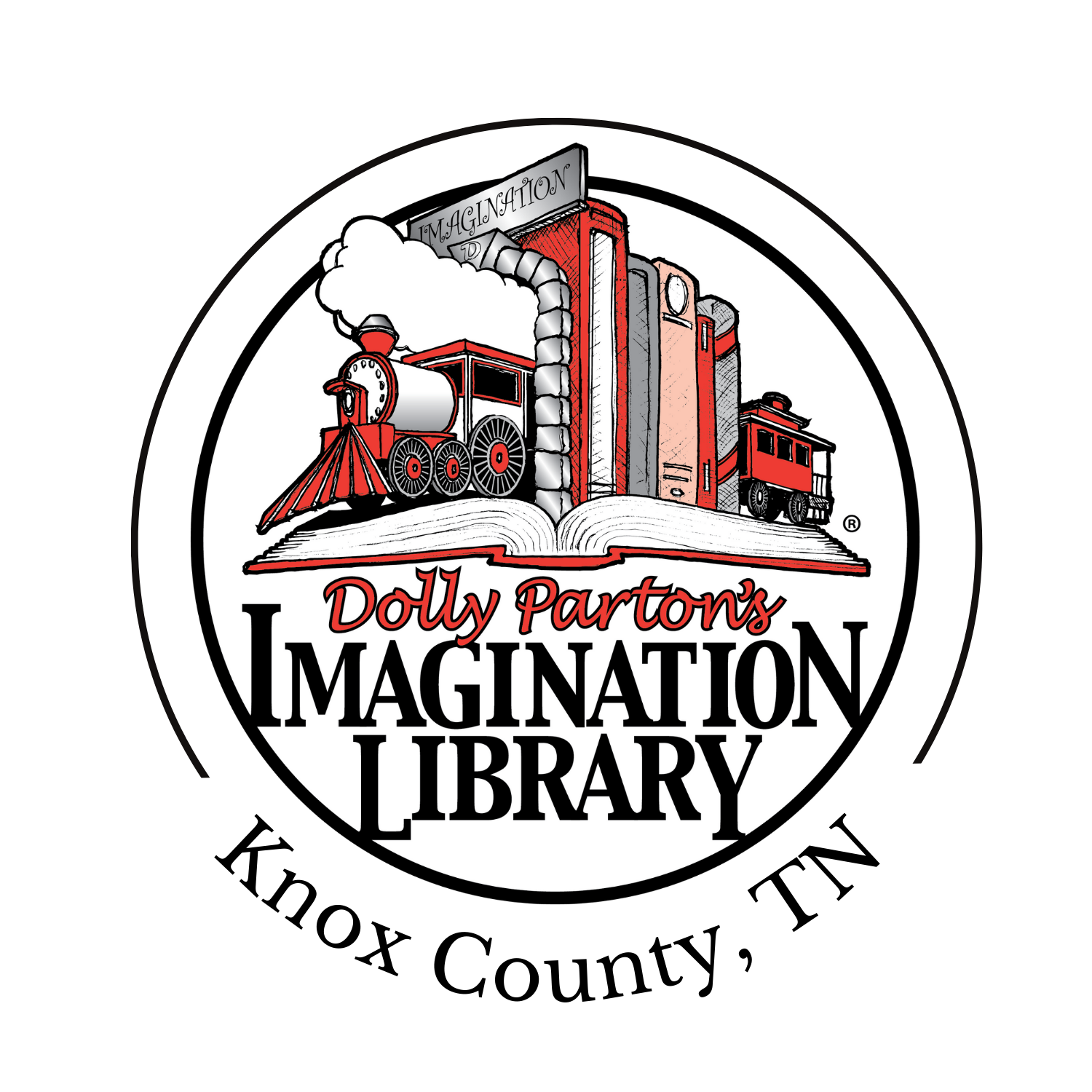 Dolly Parton's Imagination Library of Knox County Logo