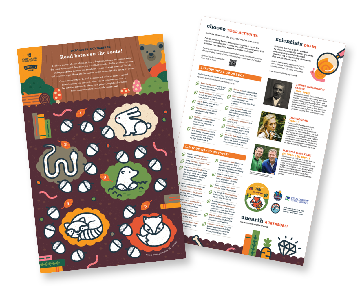 image of underground-themed gameboard