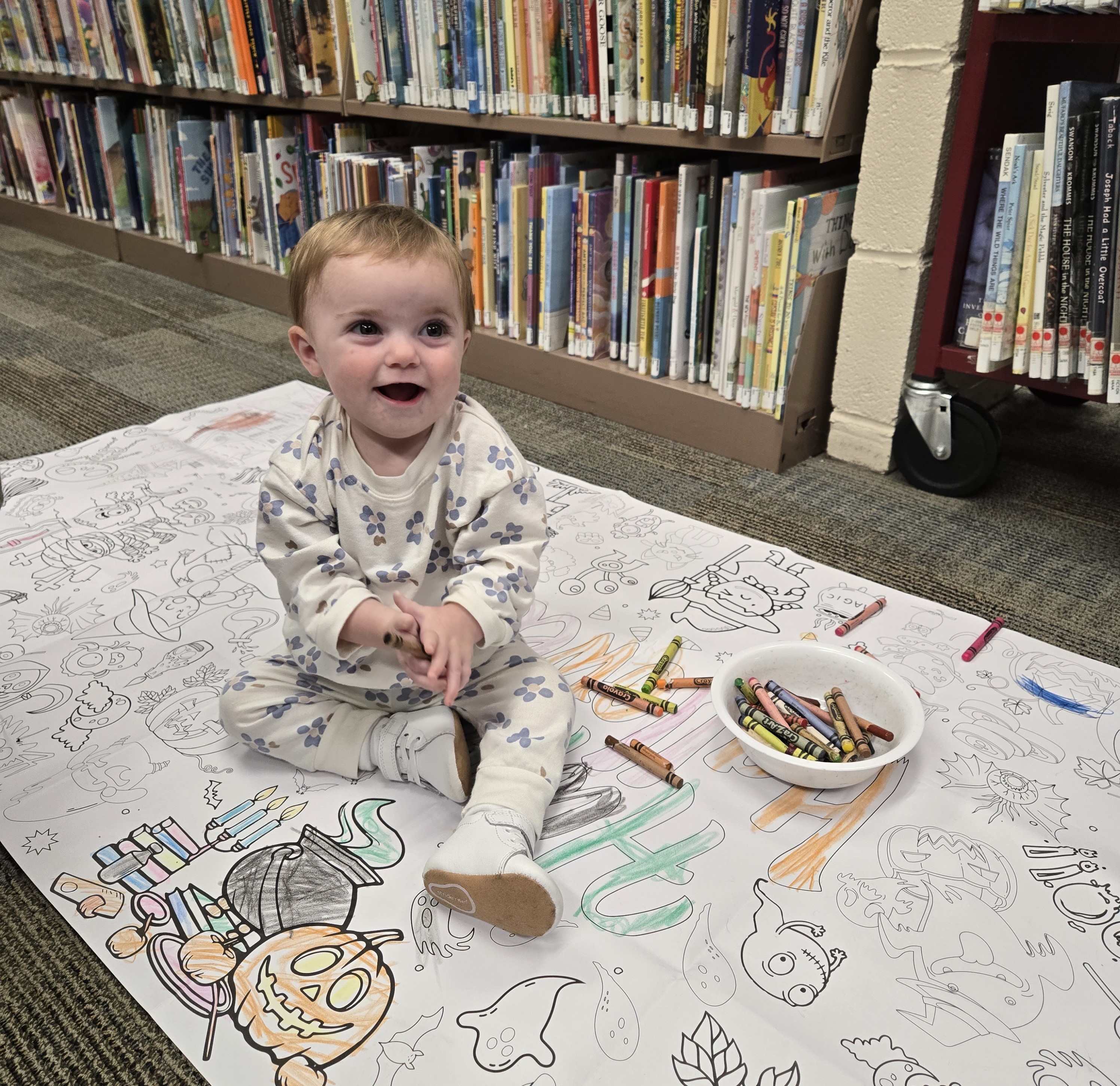 South Knox Boo Bash happy smiling baby