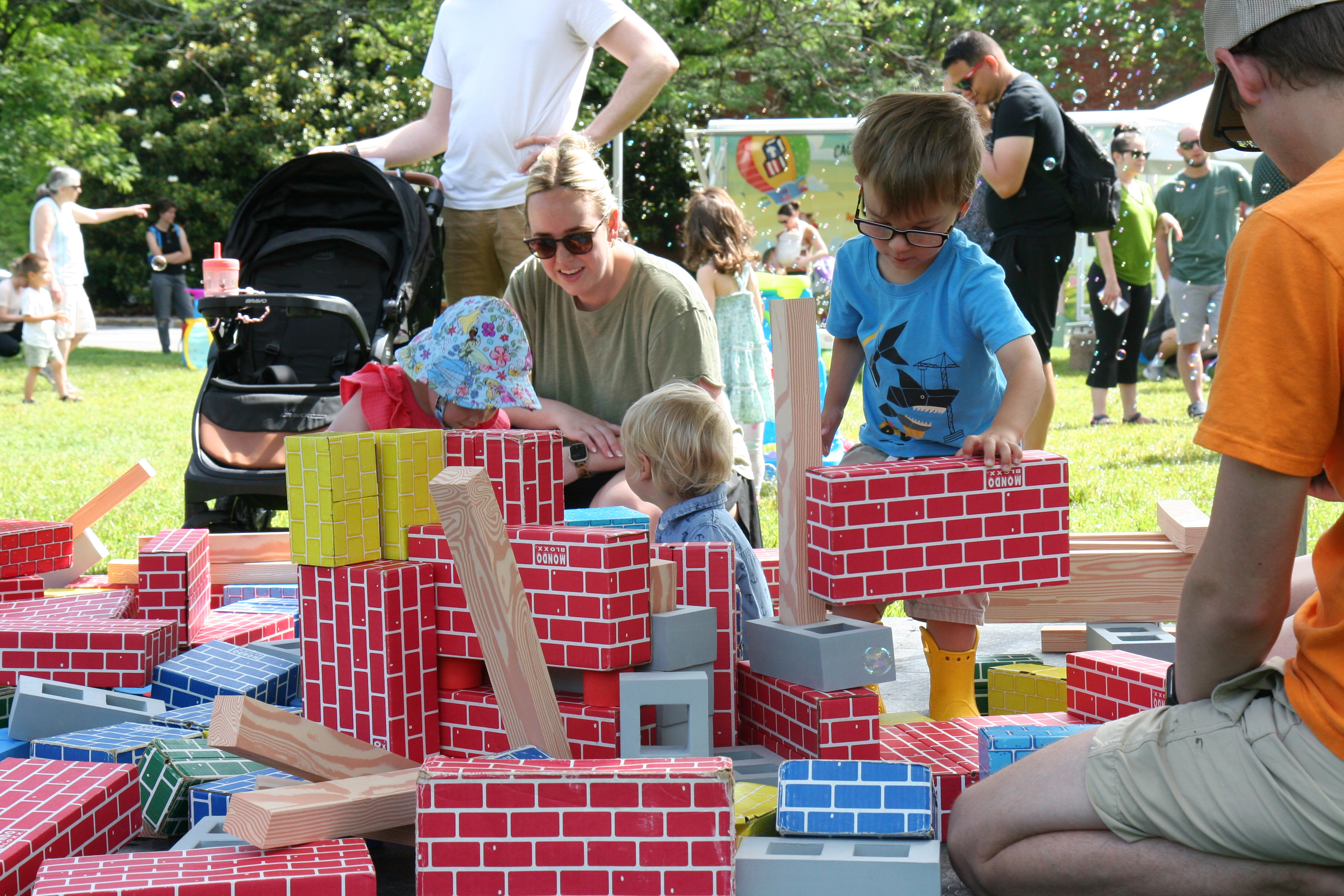 Toddlers Building Blocks