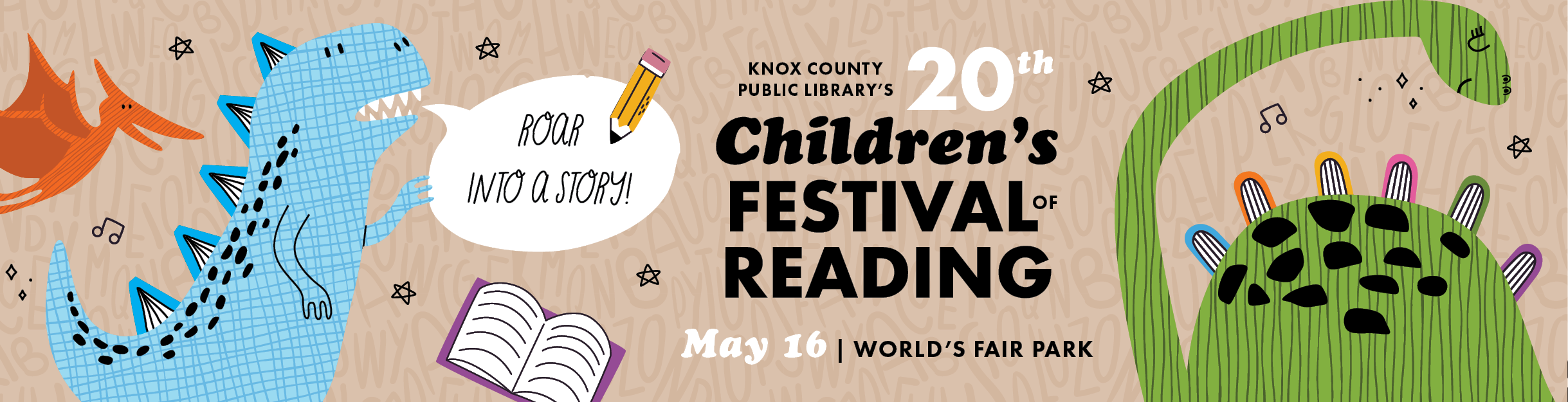 Roar into a story! Knox County Public Library's 20th Children's Festival of Reading