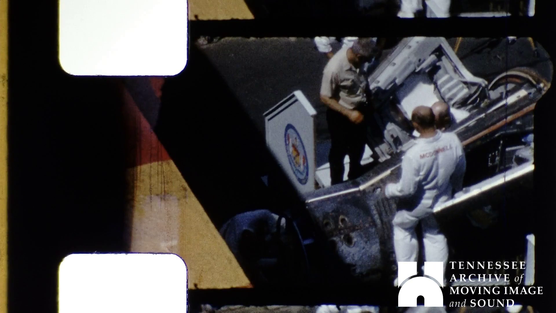 Gemini 11 was the ninth crewed spaceflight mission in Nasa's Project Gemini, and Dan Tanksersley was involved in the retrieval of the spacecraft in 1966. This reel from his collection shows life aboard the ship as the astronaut recovery was completed by United States Navy Helicopter Anti-Submarine Squadron 3. The Gemini 11 capsule is currently on display at the California Science Center in Los Angeles. 