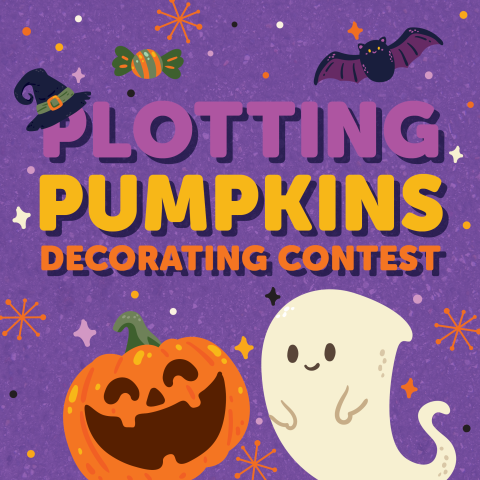 Plotting Pumpkins Decorating Contest