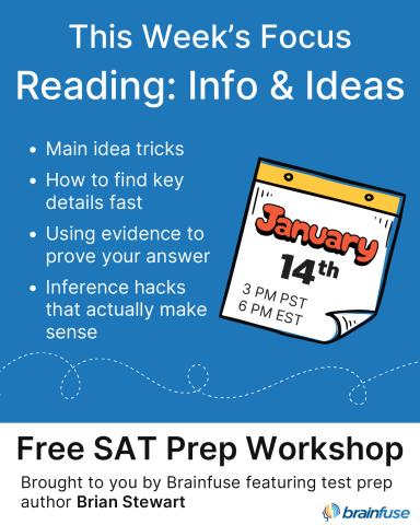 This week's focus: Reading: Info & Ideas