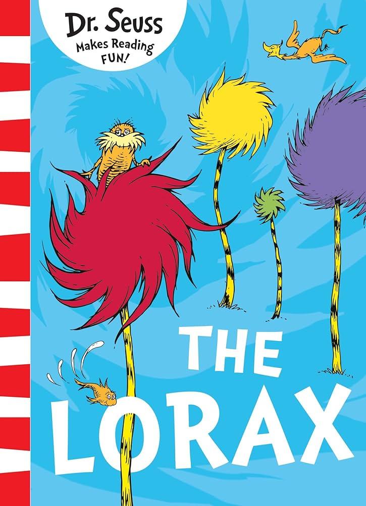 Cover The Lorax by Dr. Seuss