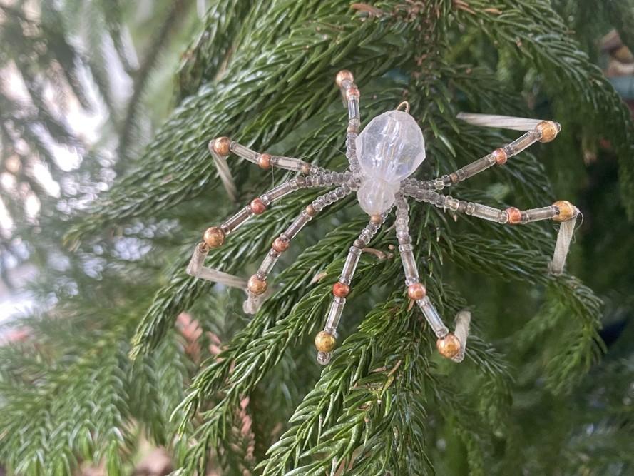 Beaded Ukrainian Spider ornament. 