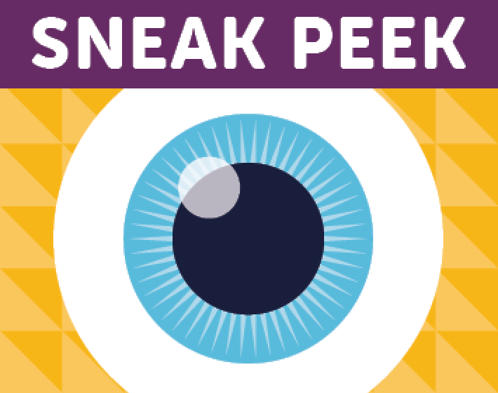 Sneak Peek with large round eyeball