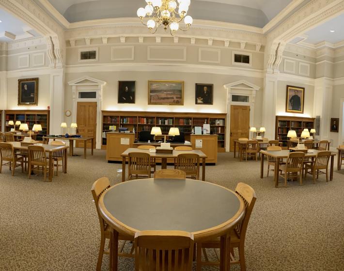 Panorama of the McClung Reading Room