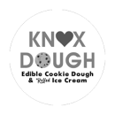 Knox Dough Edible Cookie Dough & Ice Cream gray logo
