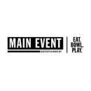 Main Event Entertainment: Eat. Bowl. Play black logo 