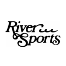 River Sports black and white logo